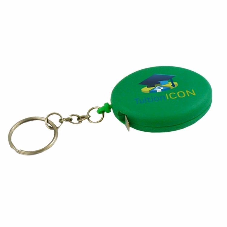 3' Oval Tape Measure W/Key Chain(Key Chain, Keychain, Key tag, Tape Measure, Tools)- Close out