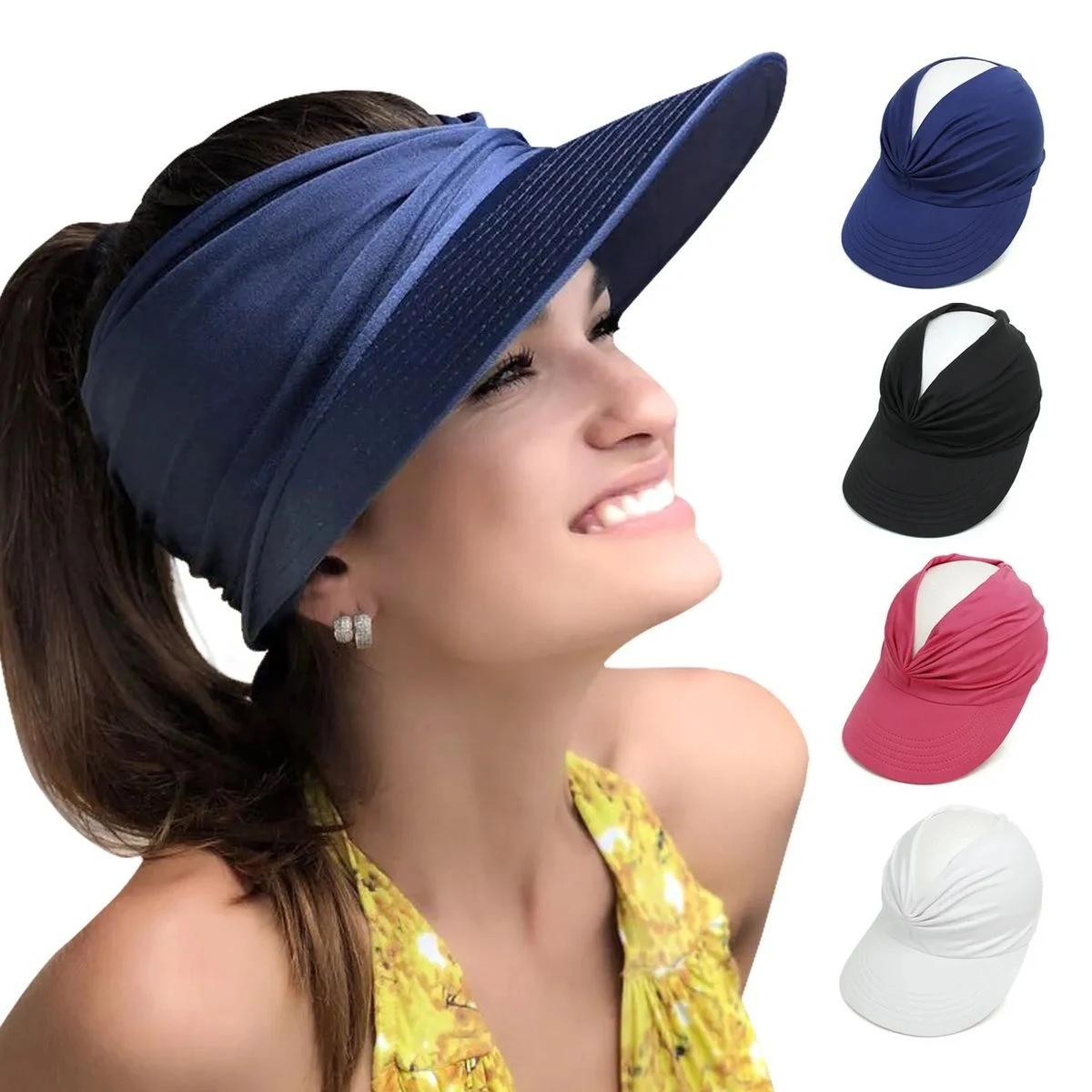 Elastic Sun Hat For Women 1