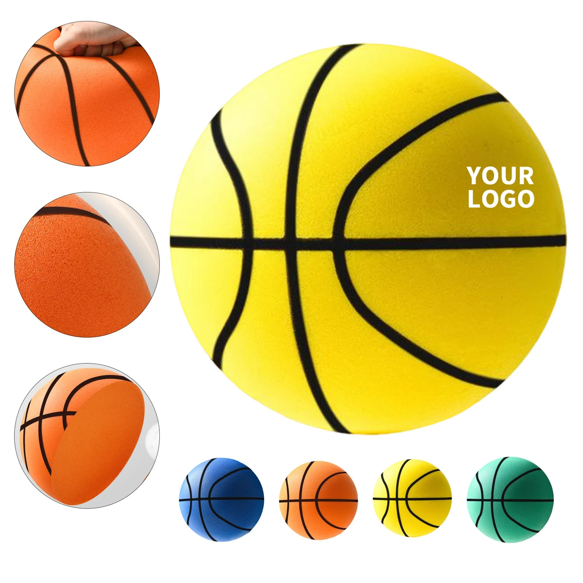 Mini Rubber Training Ball Five Inch Diameter 1