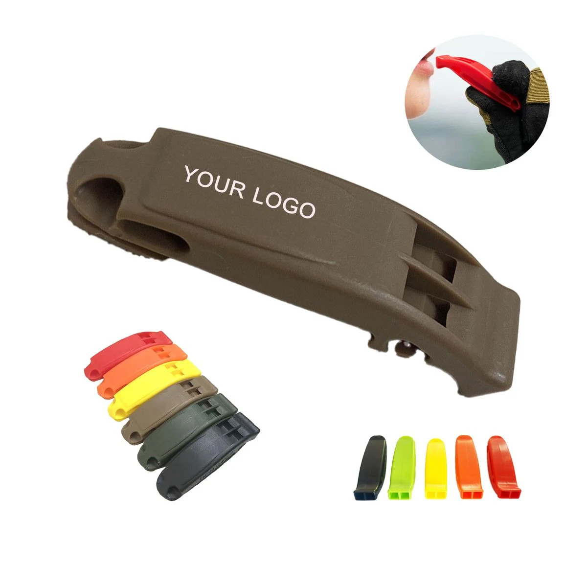 Dual Frequency Outdoor Survival Whistle 1