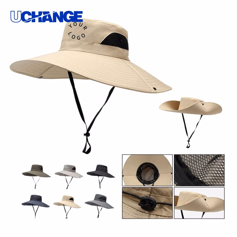 Wide Brim Outdoor Fishing Hat Headwear for Outdoor Use