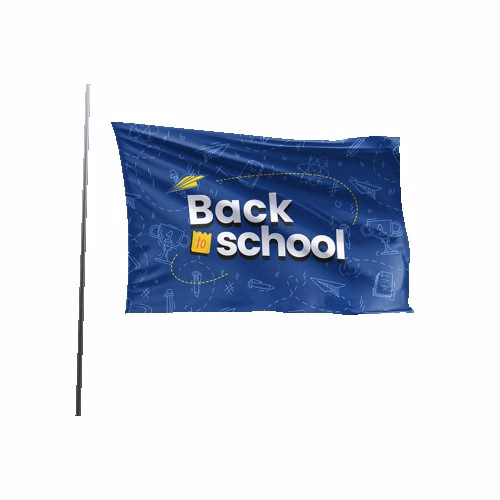 Single-Sided Dye Sublimation 1-Layer Flag Warp Knitting (8' X 5')
