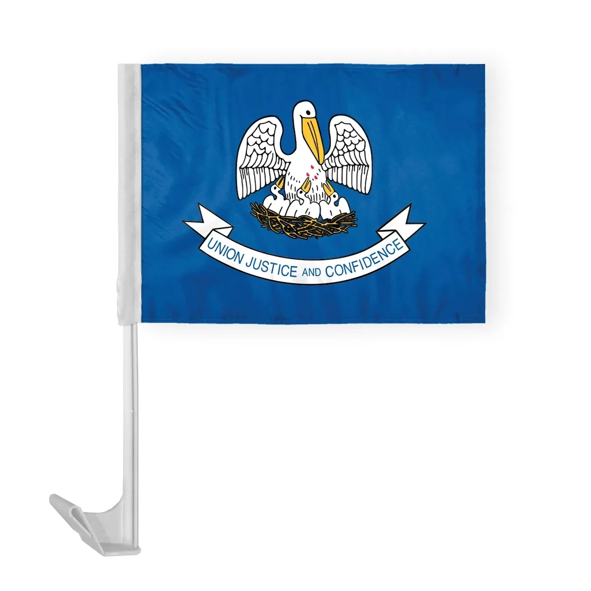 12"x16" & 10.5"x15" Louisiana Car Flags 1