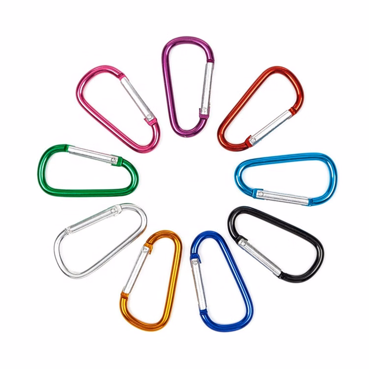 Aluminum Carabiner D Ring
