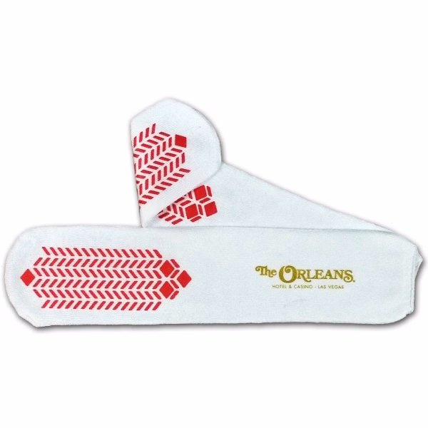 Red Slip Resistant Hospital Socks
