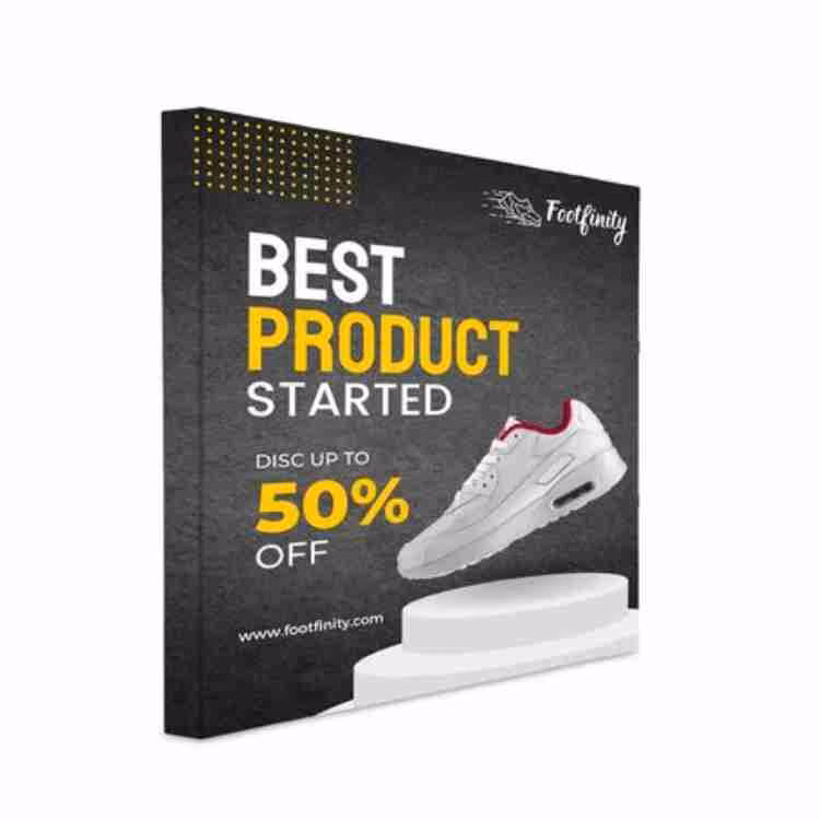 Fabric Pop up Straight Display Package (10Ft x 8Ft)