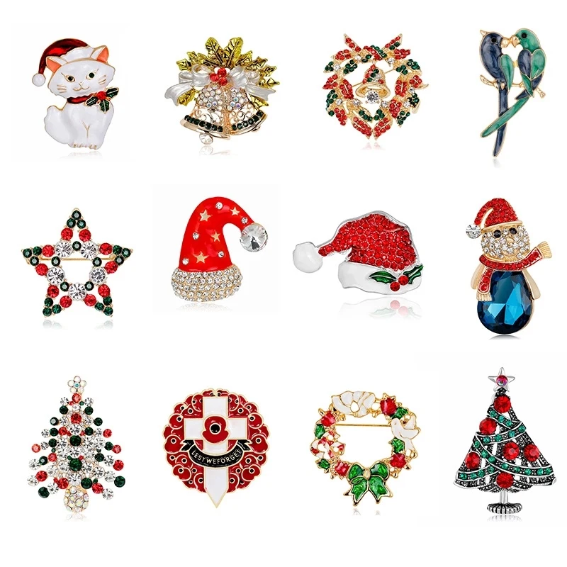 Christmas brooch 1