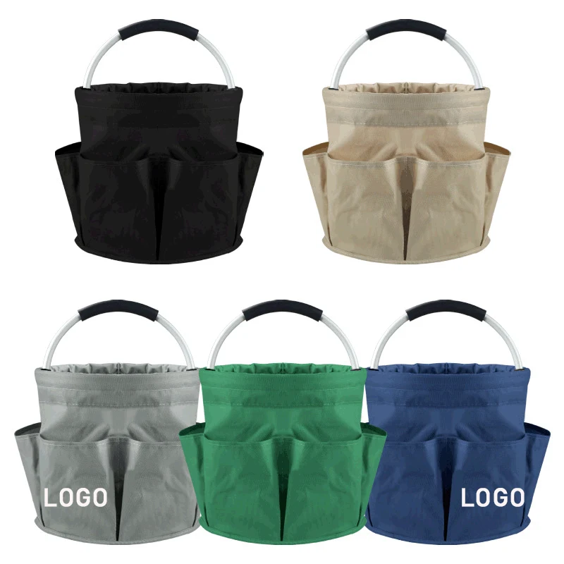 Foldable Garden Tool Bag with 6 Pockets 1