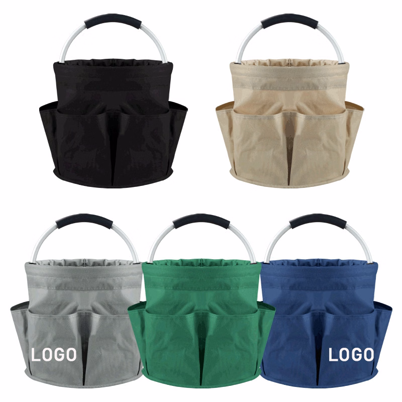 Foldable Garden Tool Bag with 6 Pockets