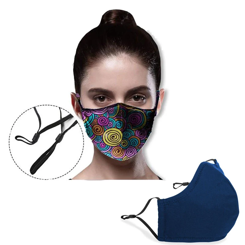 Adjustable Loop 3D Face Mask 1