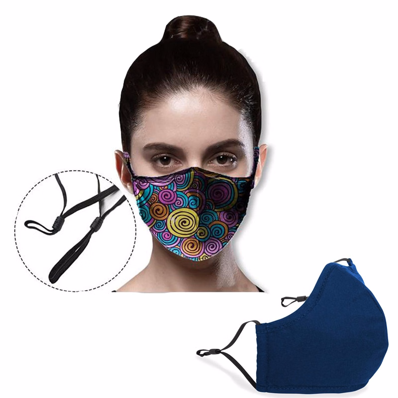 Adjustable Loop 3D Face Mask