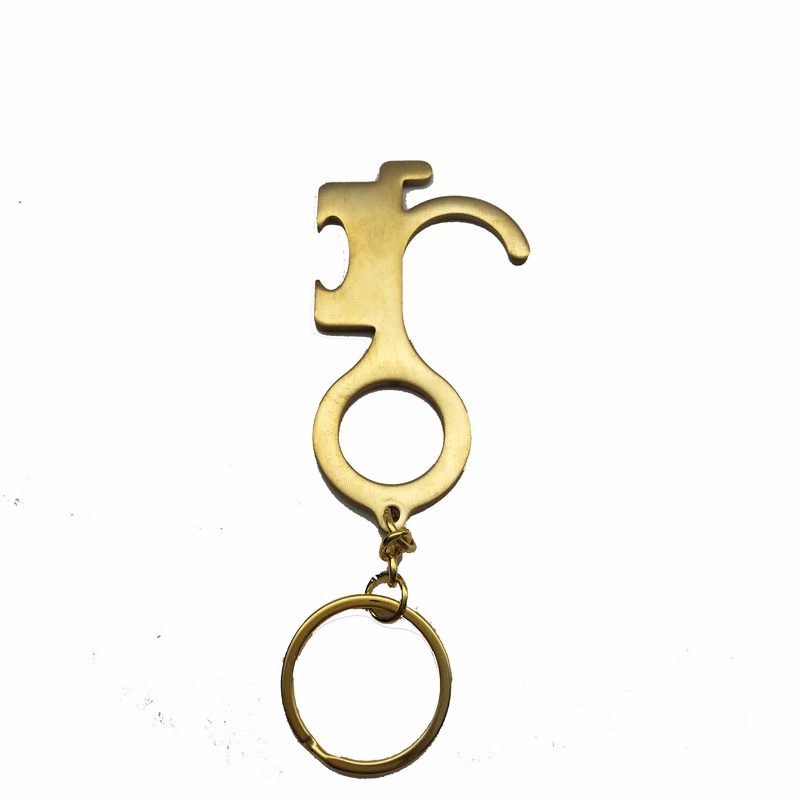 Safe Touch contactless Keychain 2 (Copper kills virus)