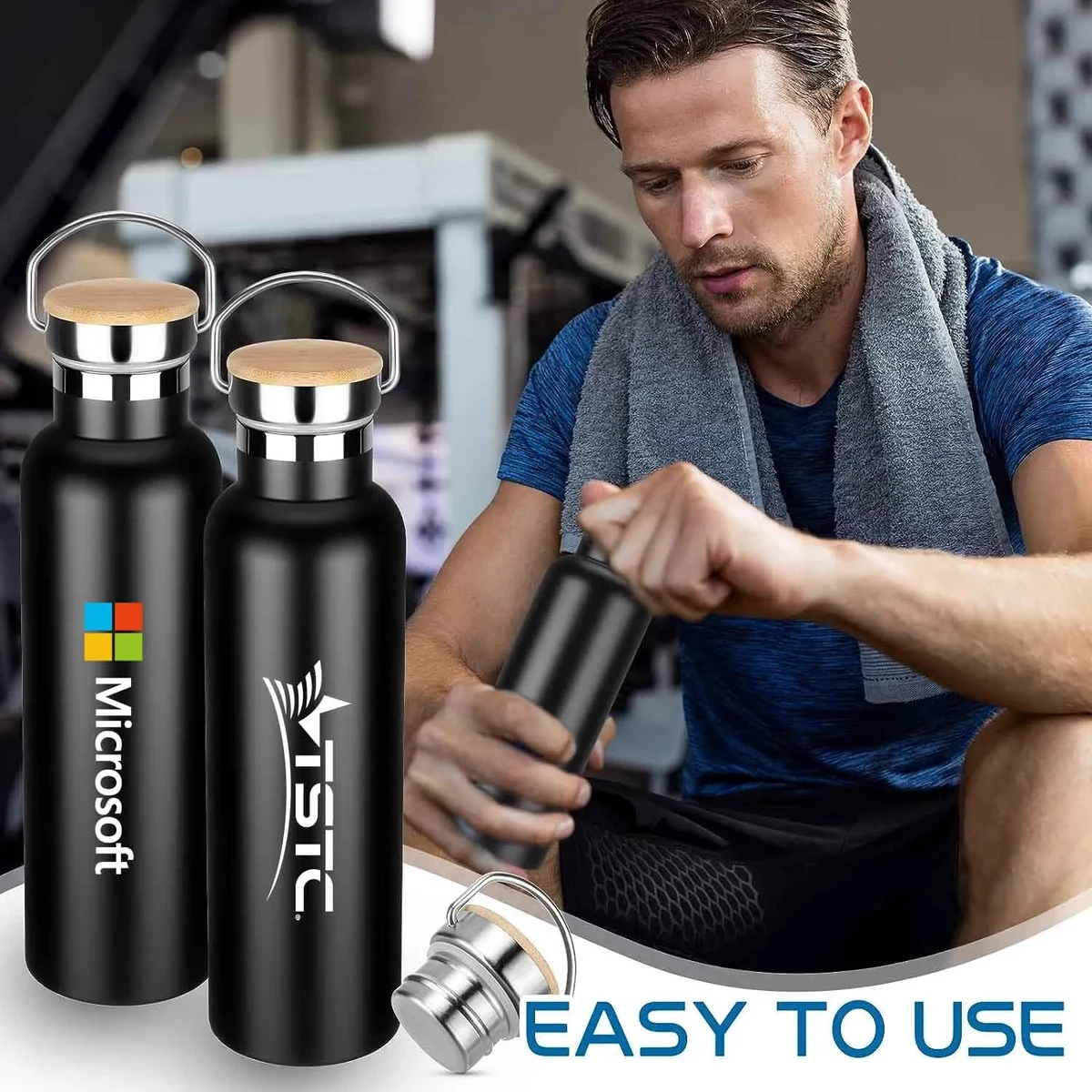 20 oz 18/8 Stainless Steel Sports Water Bottles 1