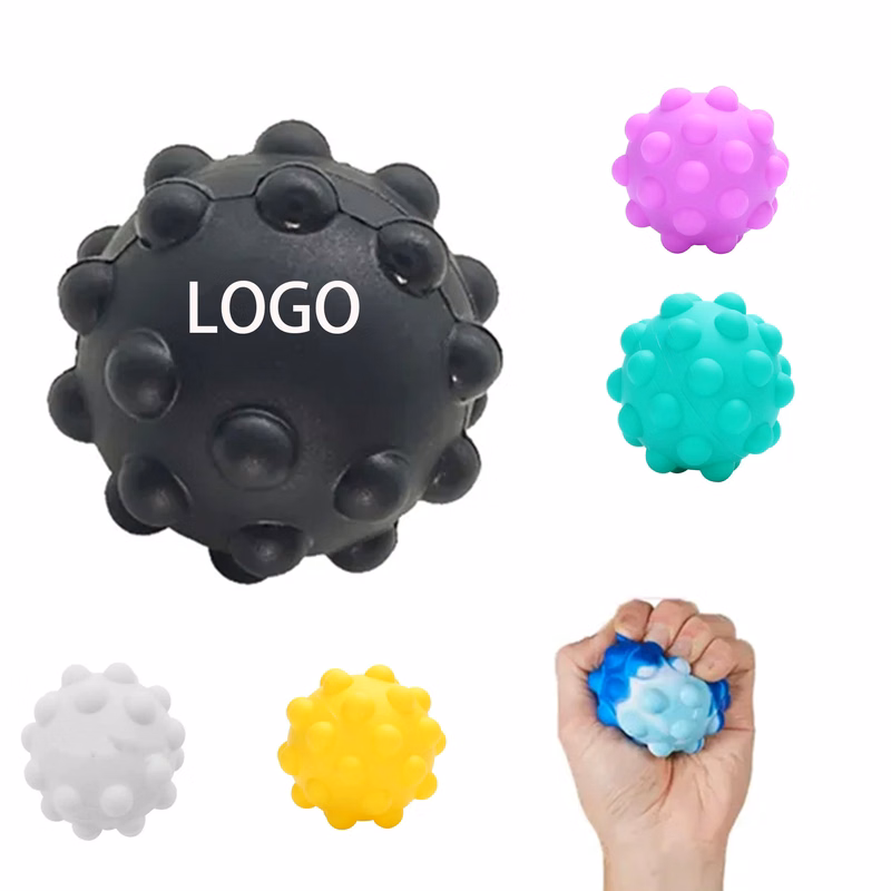 Silicone Four-Color Light Ball MOQ 10pcs