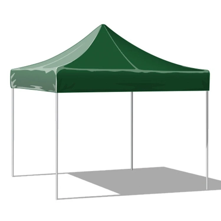 10x10 Canopy plain green top 1