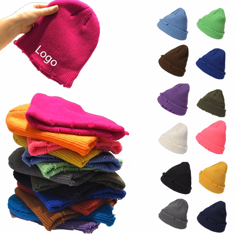 Hip-hop Winter Knitted Beanie Skull Cap