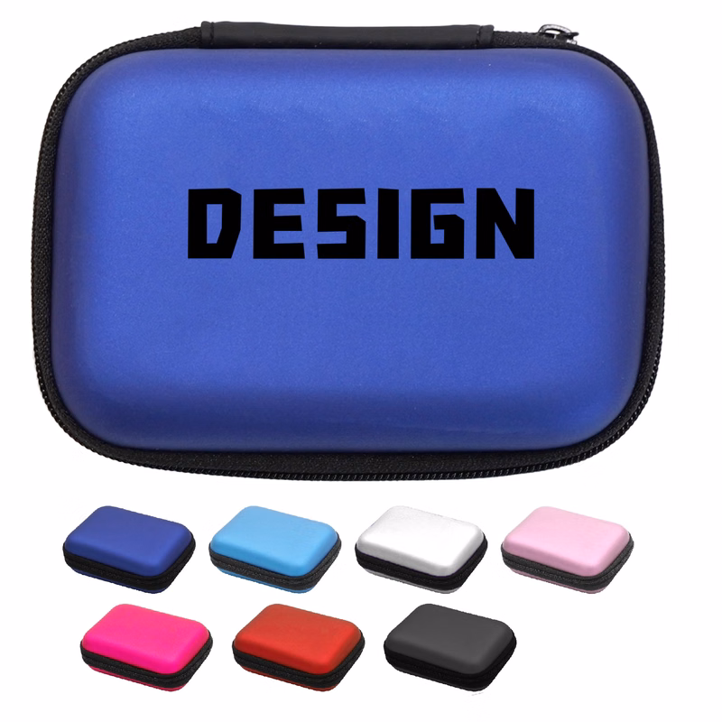 Compact Square Case For Tech Essentials