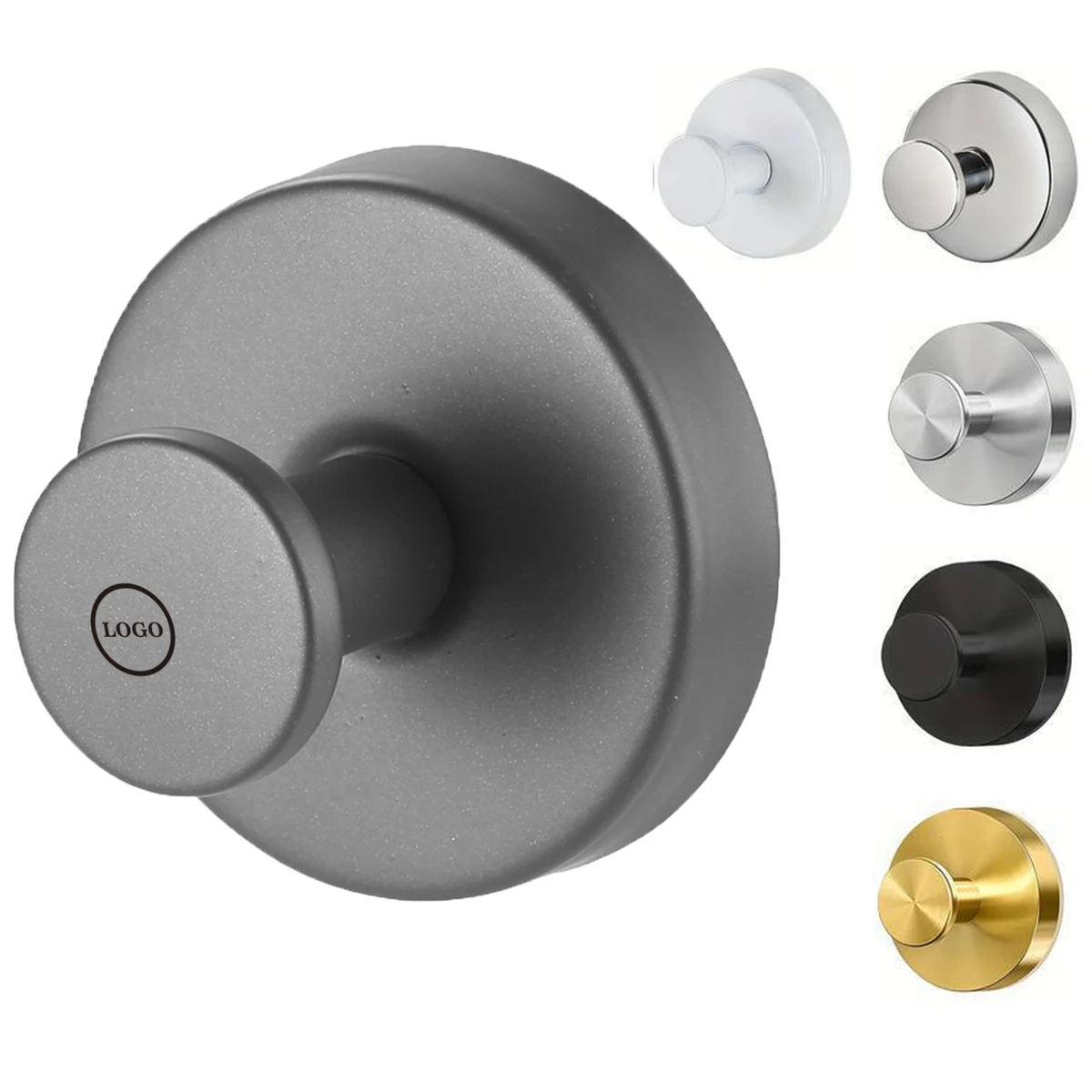Stainless Steel Hooks with Suction for Bathroom 1