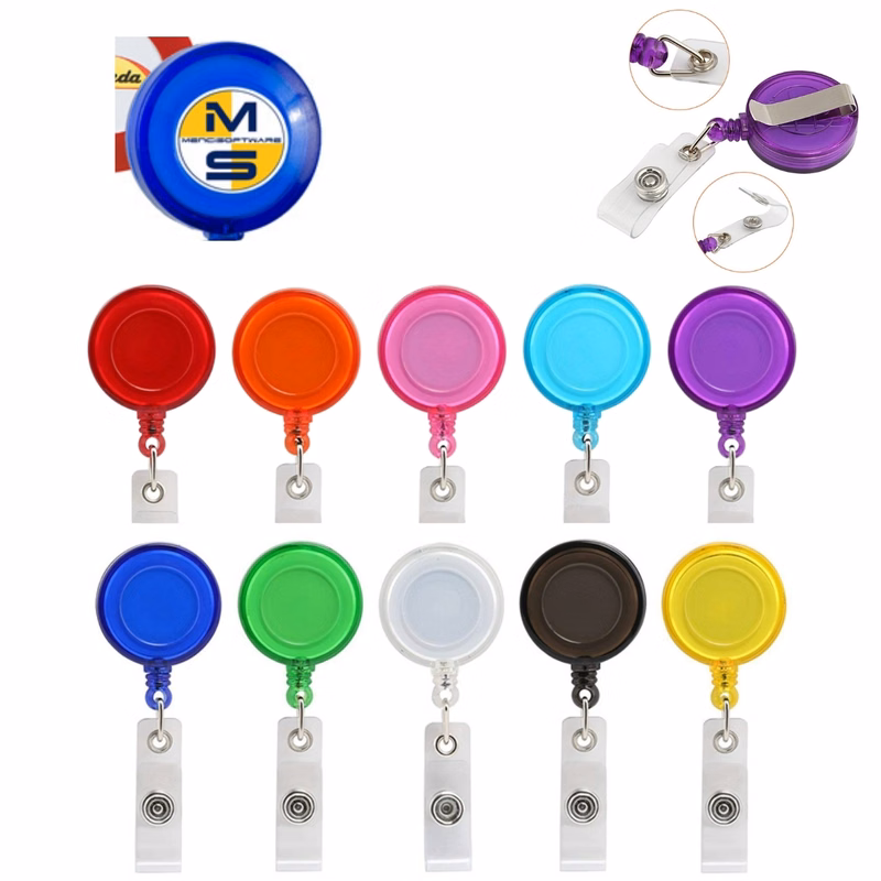 ColorPop Retractable ID Reel