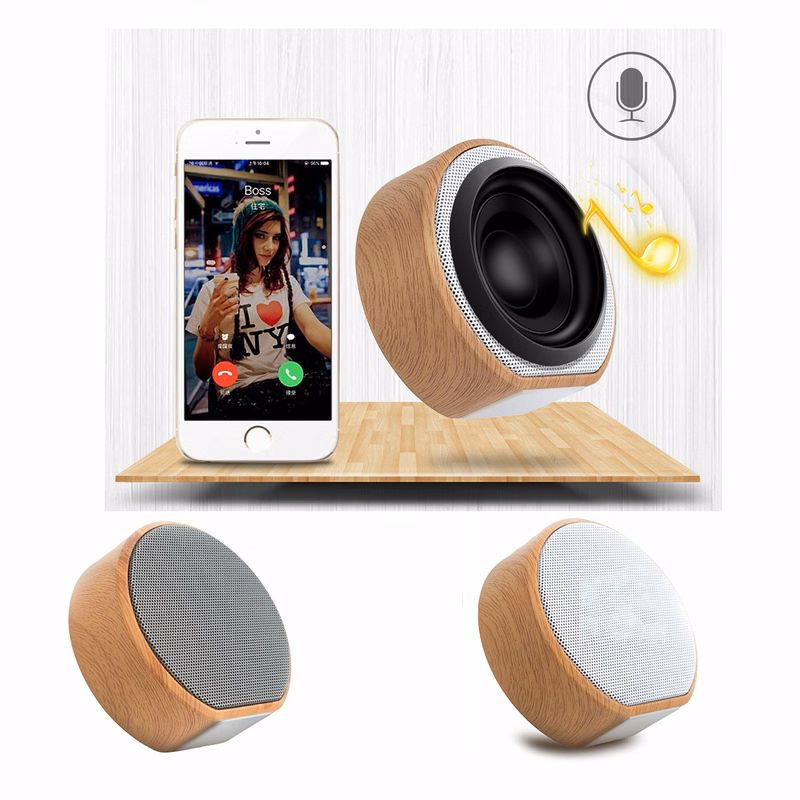 Wood Grain Bluetooth Speaker