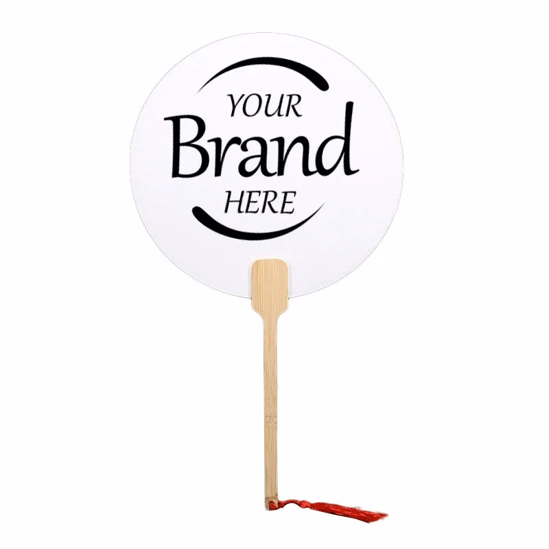 Round Paper Hand Fan