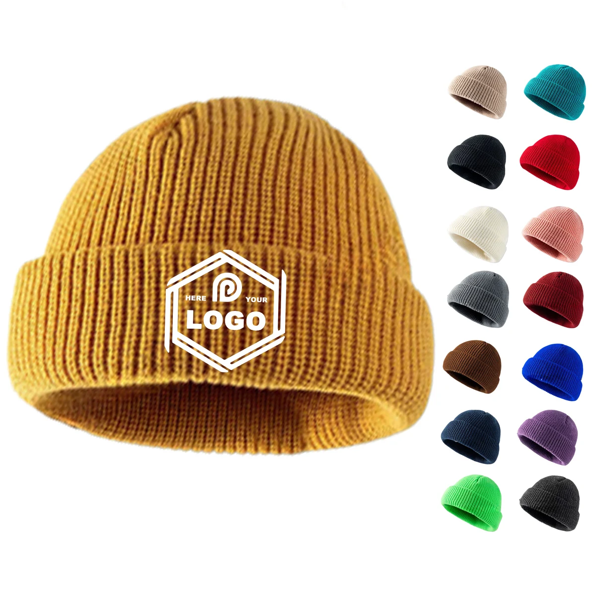 Thick Knit Beanie 1