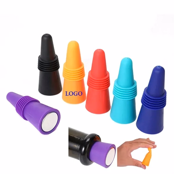 Custom 2.4" Eco-Friendly Bottle Stopper with Recyclable Interior — Bar Accessory