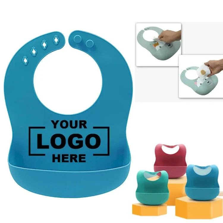 Waterproof Silicone Baby Bib 1