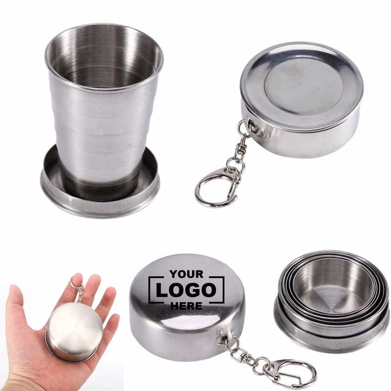 Stainless Steel Mini Folding Cups