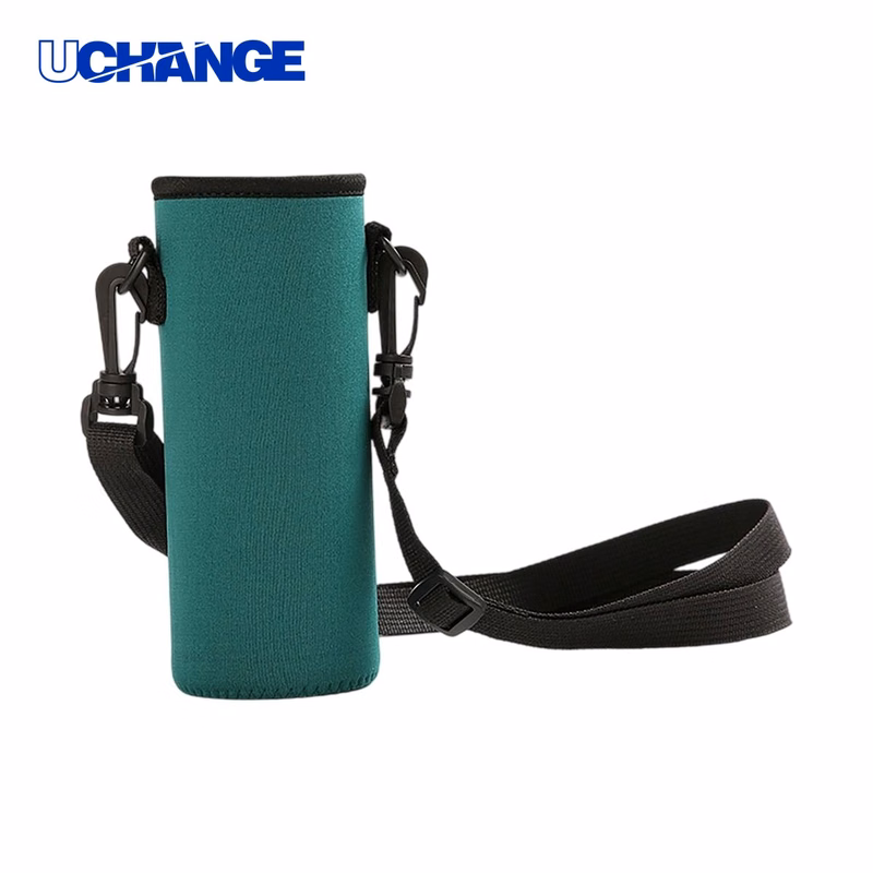 Polyester Insulated Bottle Carrier Sleeve 7.3 x 2.6 Inches for 18oz Bottle
