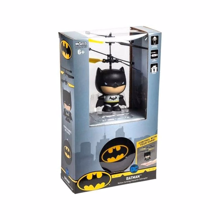 Batman Flying Hand Controlled Helicopter with Remote - 3.5"