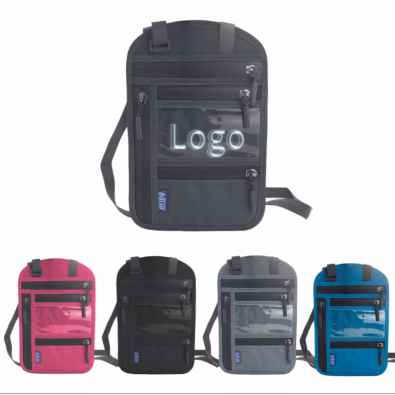 Anti Theft Passport Crossbody Wallet