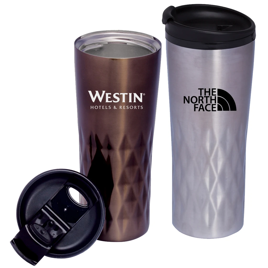 16 Oz. Diamante Stainless Steel Tumbler 1