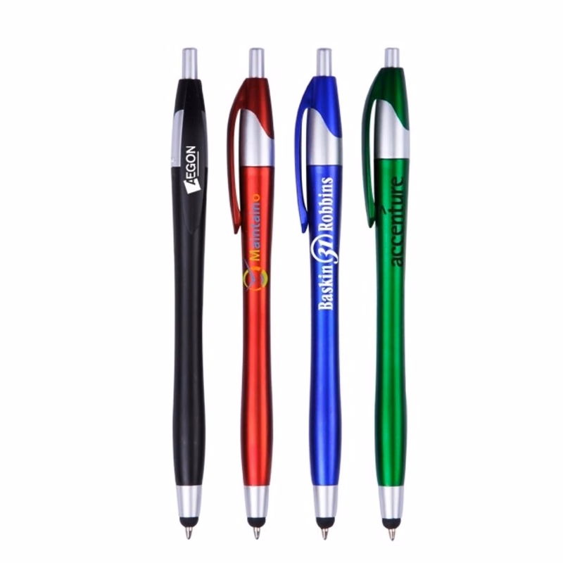 Metallic Retractable Stylus Pen