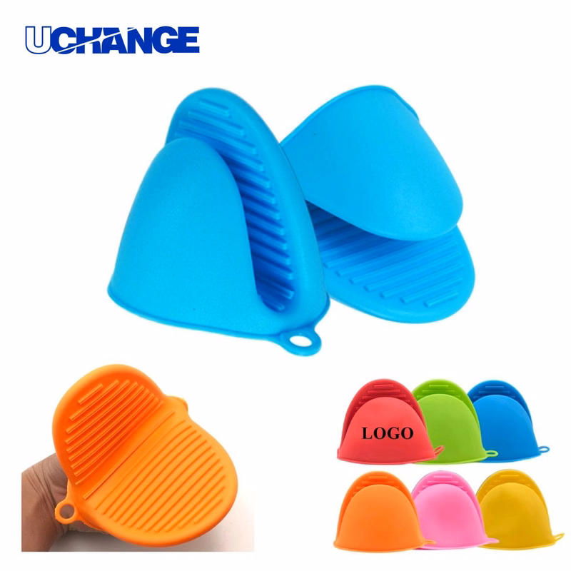 Silicone Heat Resistant Cooking Pinch Mitts for Kitchen Safety