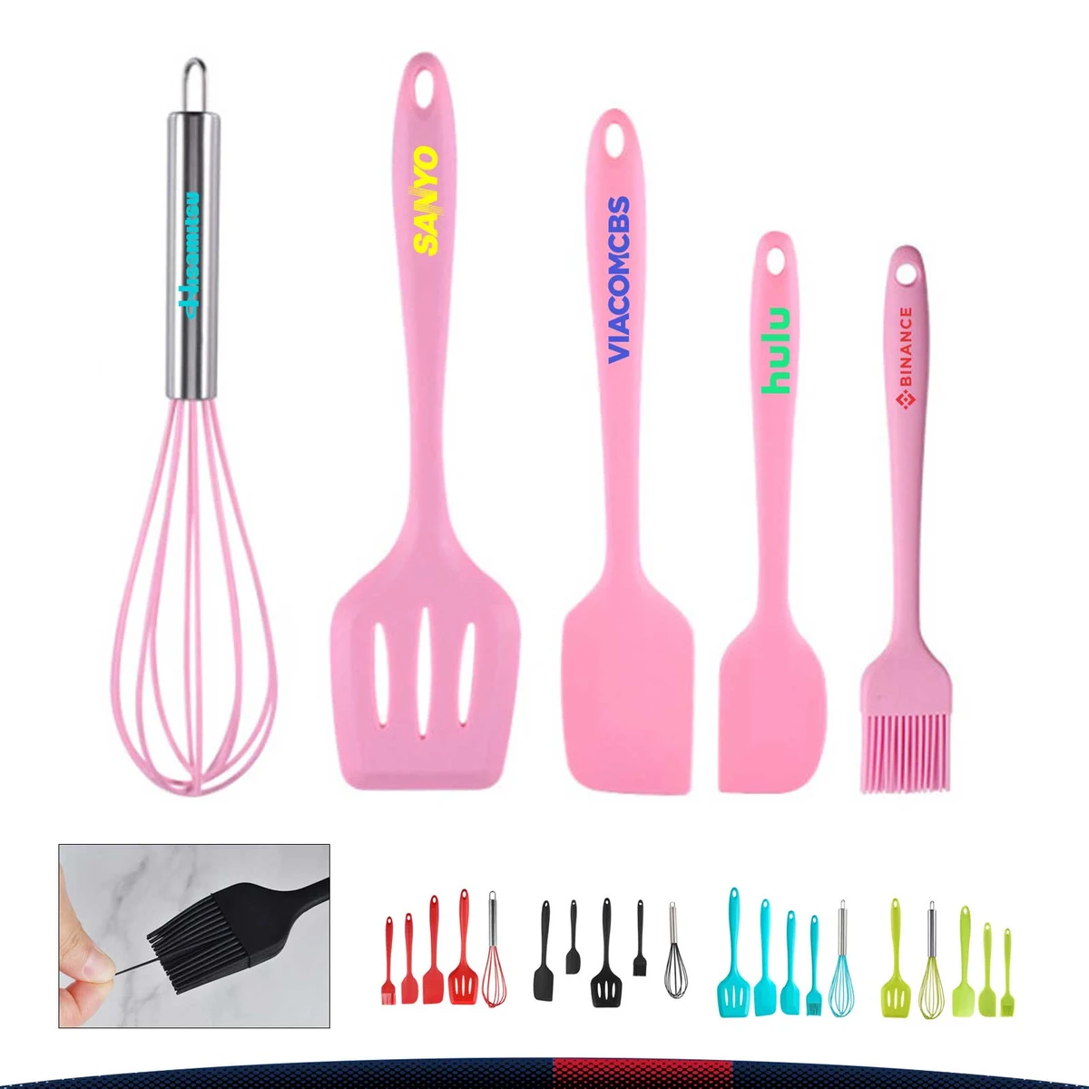 Silicone Spatula Set 1