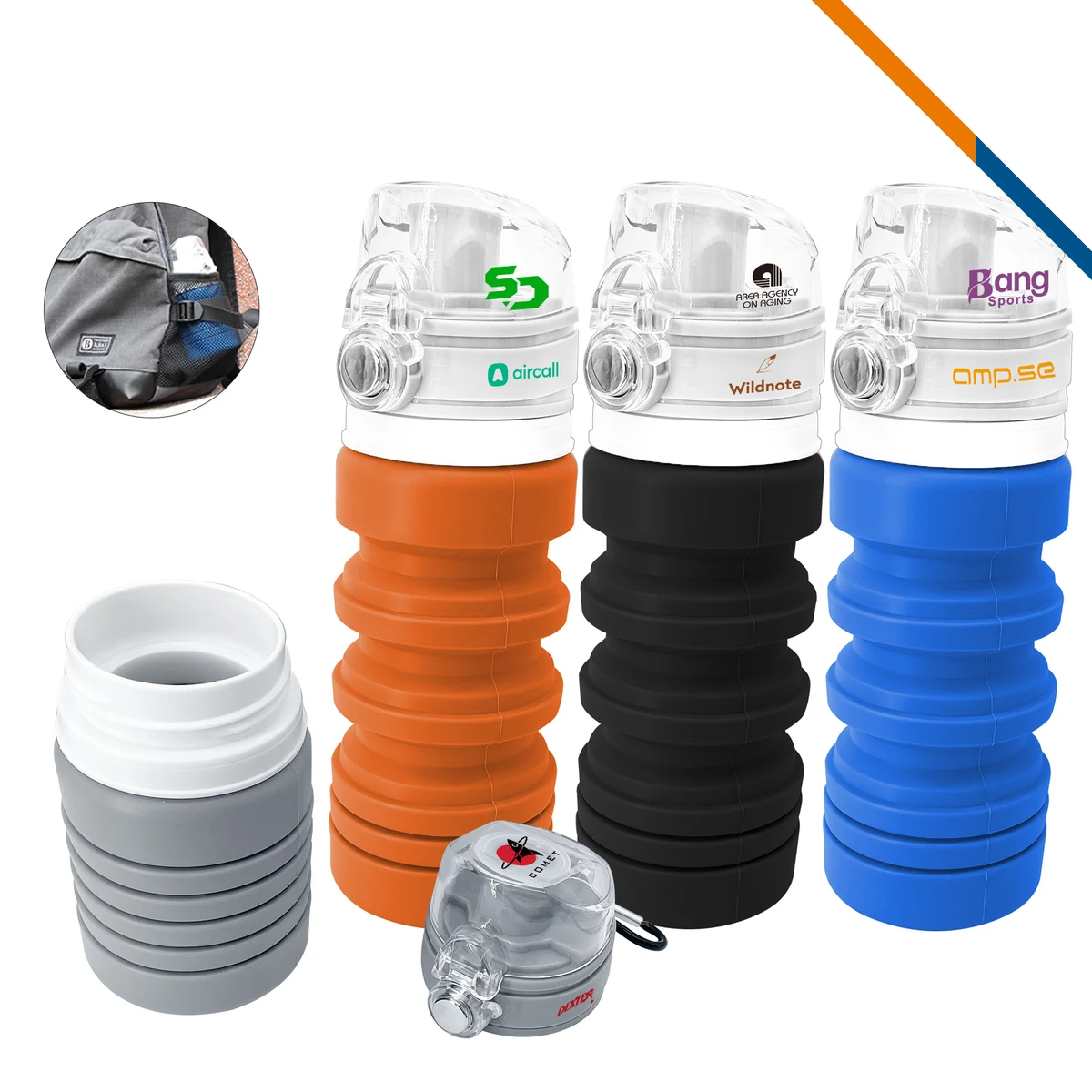 Jelly Collapsible Water Bottle 1