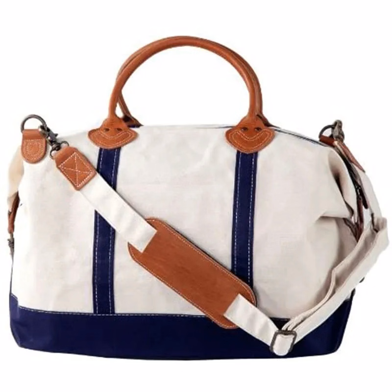 Women's Large Capacity Canvas Travel Duffel Bag