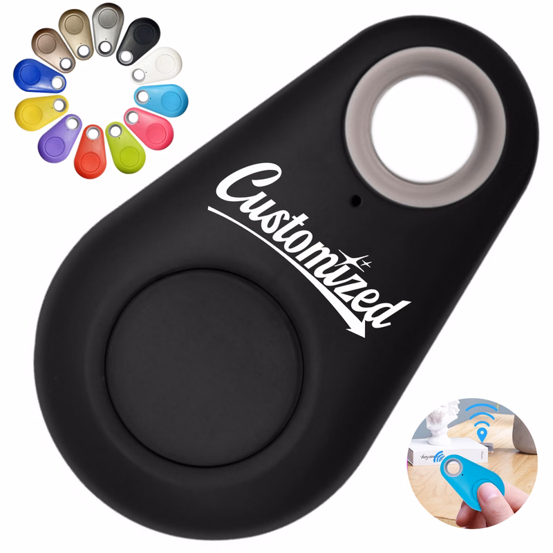 Bluetooth Smart Tracker Tag with Keychain Hole