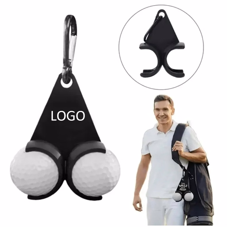 Golf Ball Holder with Bag Clip