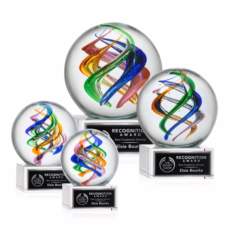 Galileo Award on Hancock Base - Clear