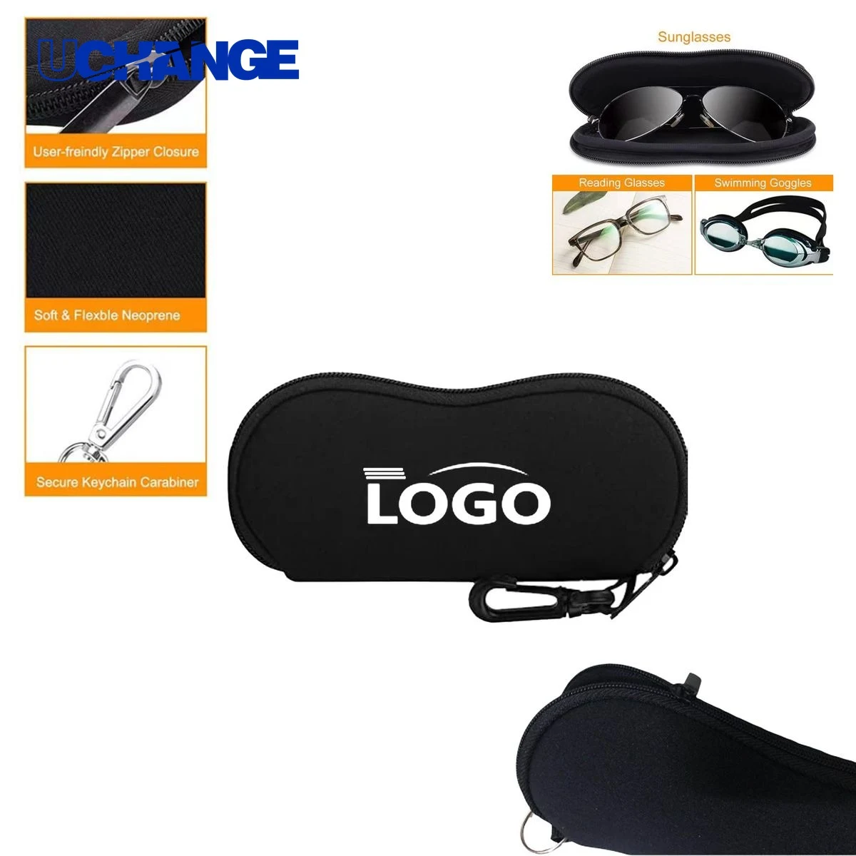 Full Color Waterproof Eyeglass Pouch 1