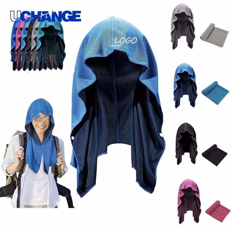 Lightweight Sport Cooling Hoodie Towel for Outdoor Training & Events