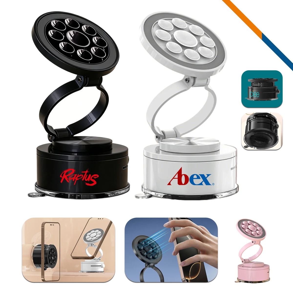 HoldPad Foldable Vacuum Suction Magnetic Phone Holder 1