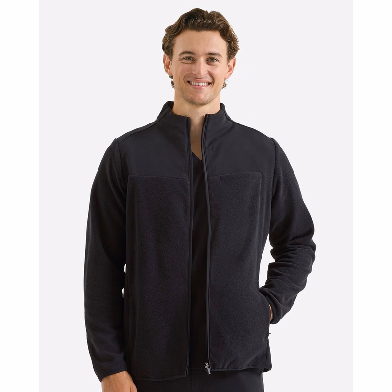Men's Agility Panelled Fleece Full-Zip Jacket - NN800