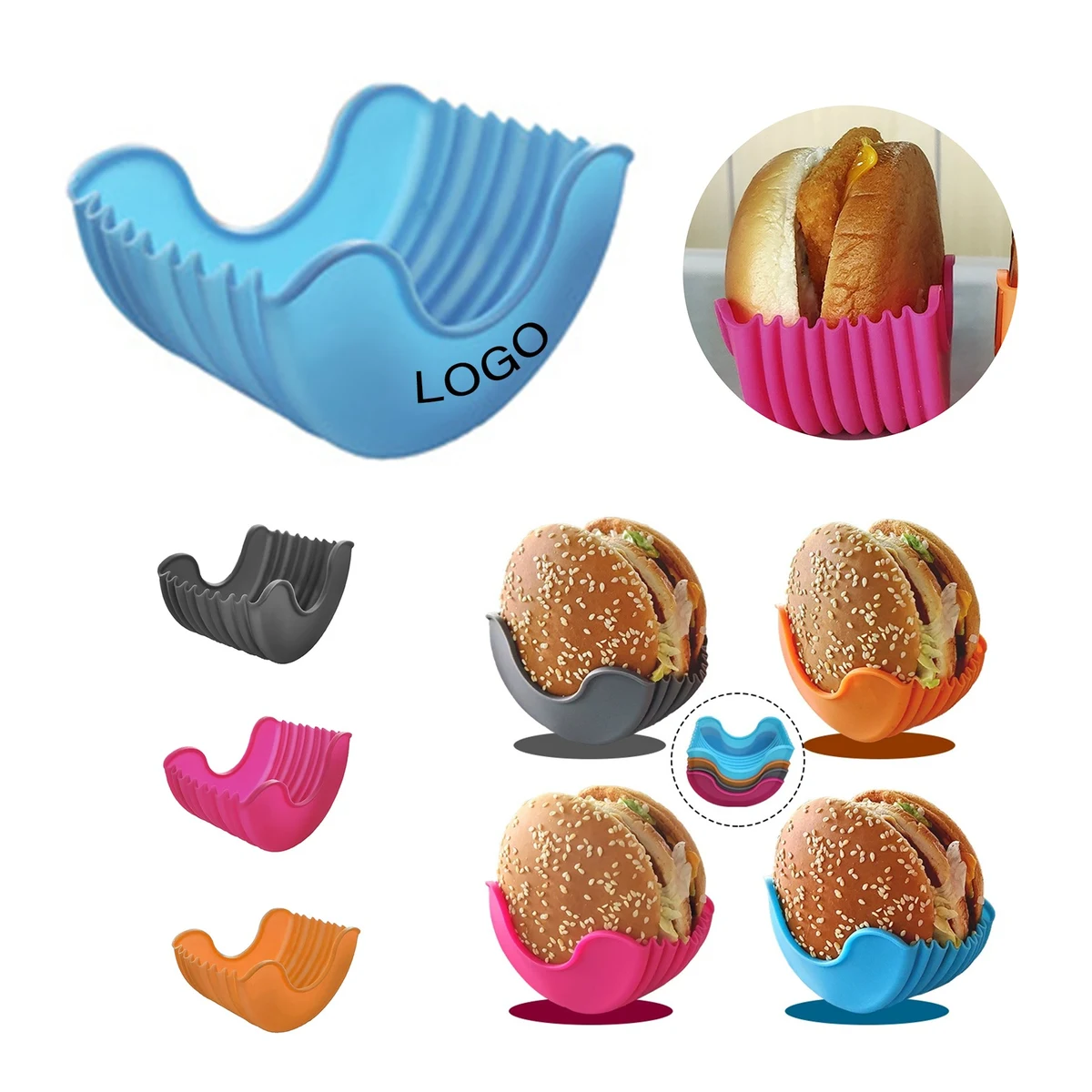 Retractable Silicone Burger Clip 1