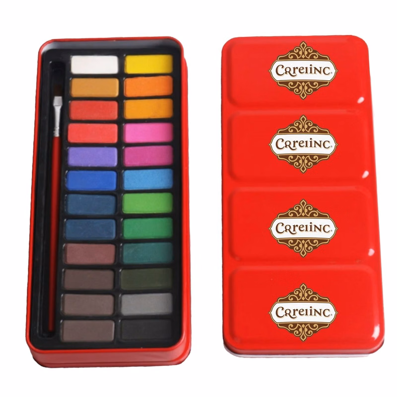 Solid Watercolor Paint 24 Colors