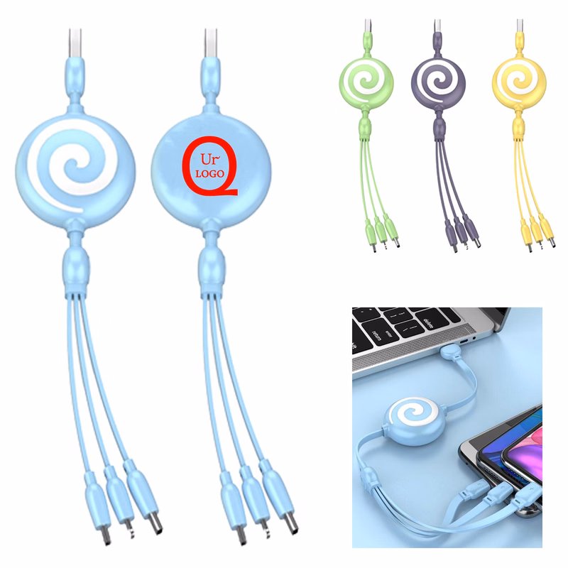 39.37 Inch Multi-Interface Retractable Charging Cable