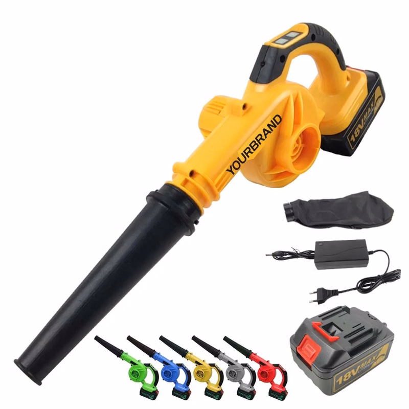 8V 4.0Ah Battery Powered Cordless Leaf Blower Vacuum Cleaner