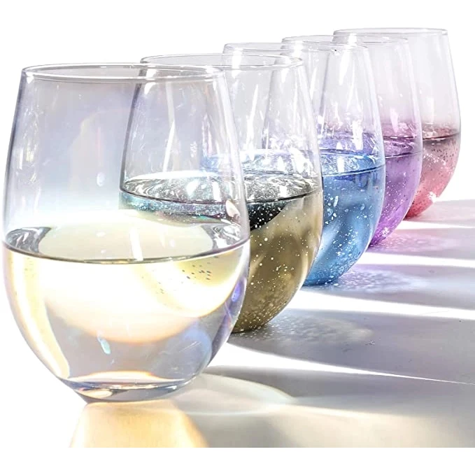Starry Sky Stemless Wine Glass 1